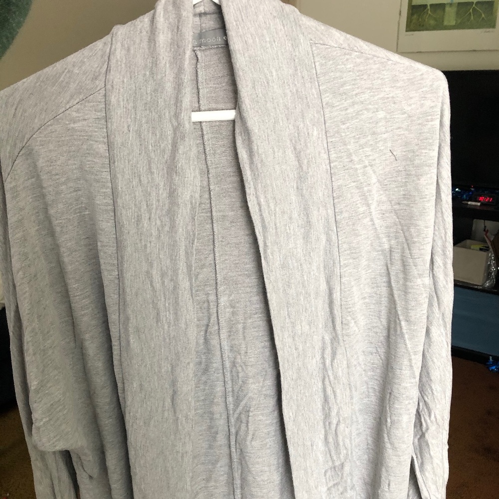 Olivia Moon Gray Cardigan